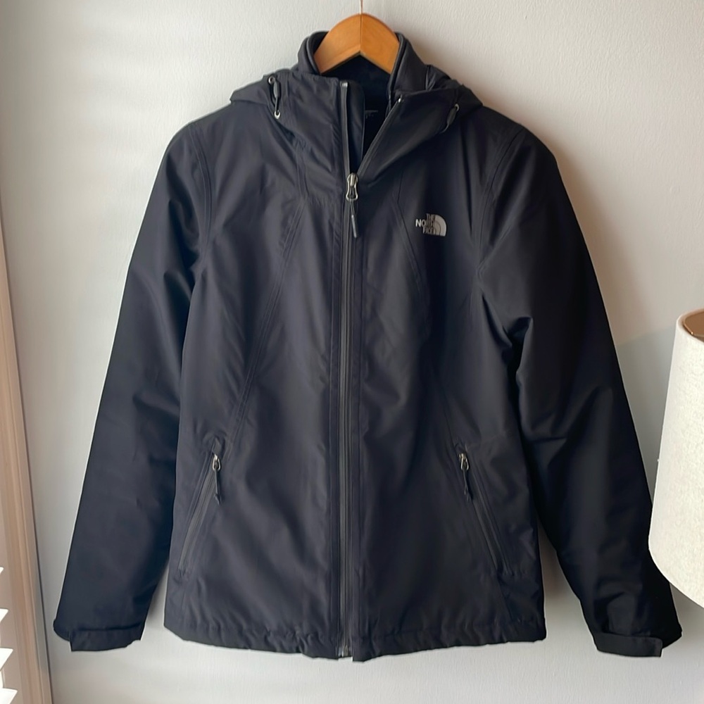 The North Face Black Double Layer Winter Jacket
